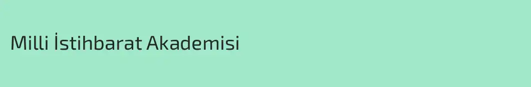 Milli İstihbarat Akademisi